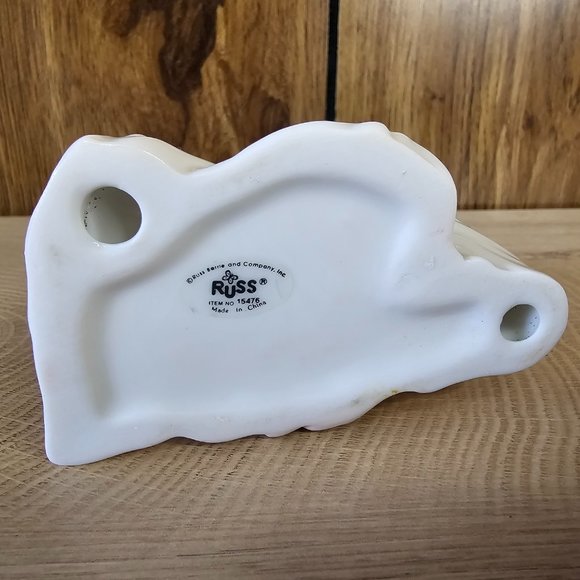 Russ Berrie Angel Figurine Mother Hugging Daughter Girl Heaven Love #15476 3.5" - Picture 7 of 7